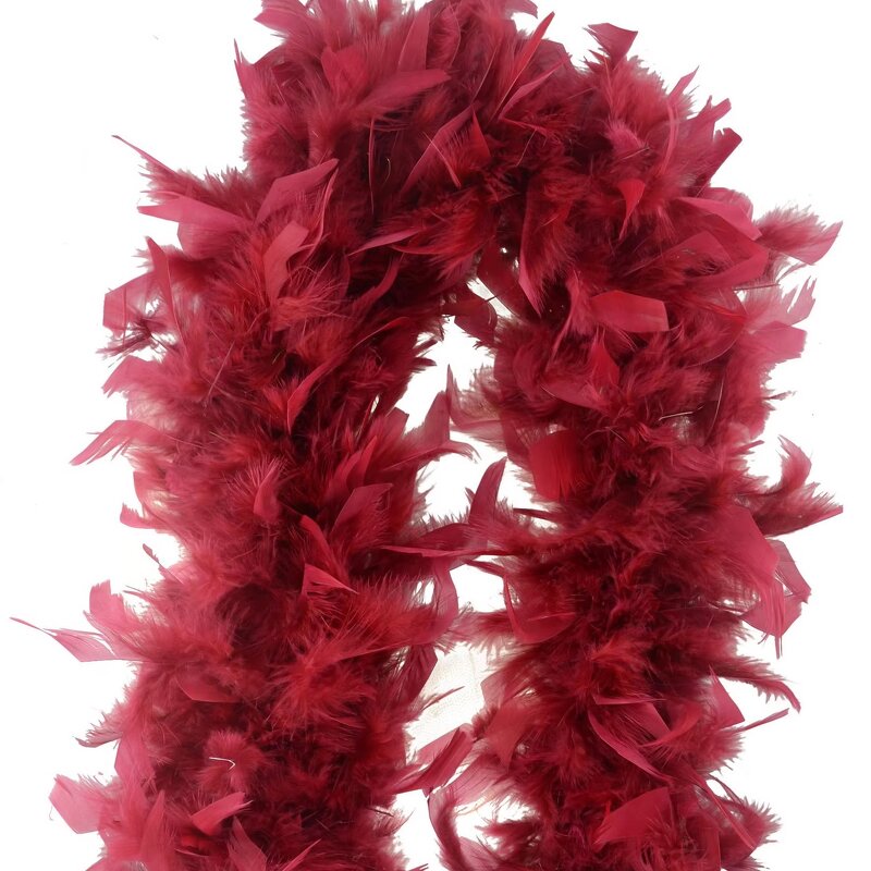Turkey Feather Boa Factory - Wholesale Dyed Pink Halloween