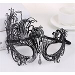Half Face Mask Supplier - Metal Carnival Cosplay Accessory