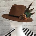 Pheasant Feather Lapel Pin Manufacturer - Private Label Custom