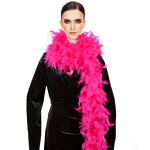 Turkey Feather Boa Factory - Light Yellow Scarf Christmas