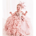 Turkey Feather Boa Factory - Wholesale Dyed Pink Halloween