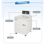 Floor Type Centrifuge Manufacturer - OEM DL6M Large Volume Blood Cold