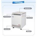 Floor Type Refrigerated Centrifuge Manufacturer - OEM 3000ml Large Volume