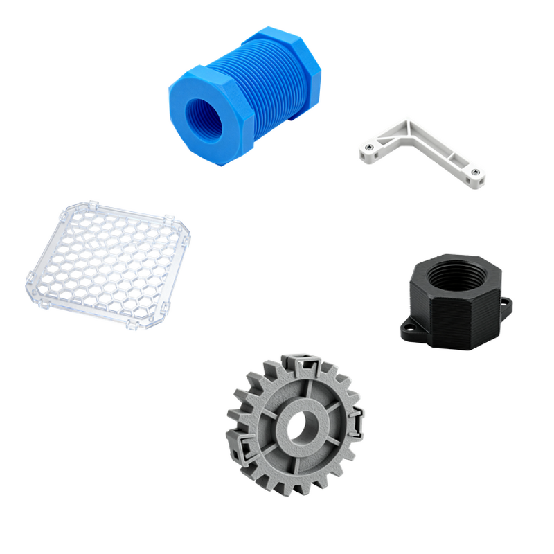 3D Printing Service Factory - Customized Nylon Resin Model