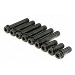 Titanium Bolts Kit Manufacturer - 9/16 Socket Black Hex Radius