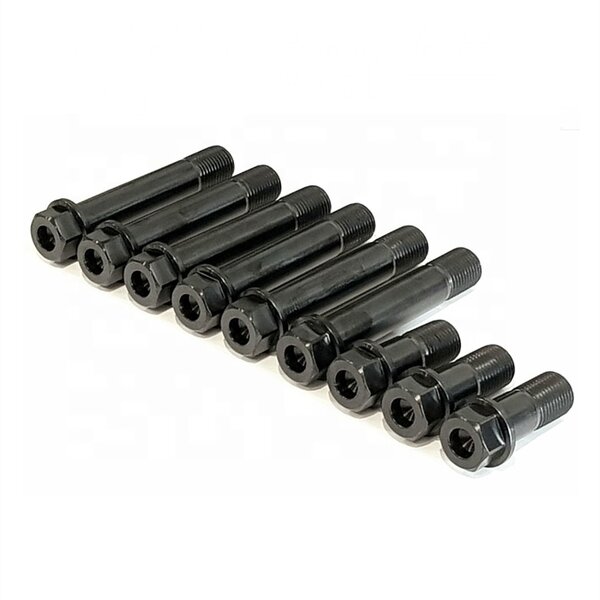 Titanium Bolts Kit Manufacturer - 9/16 Socket Black Hex Radius