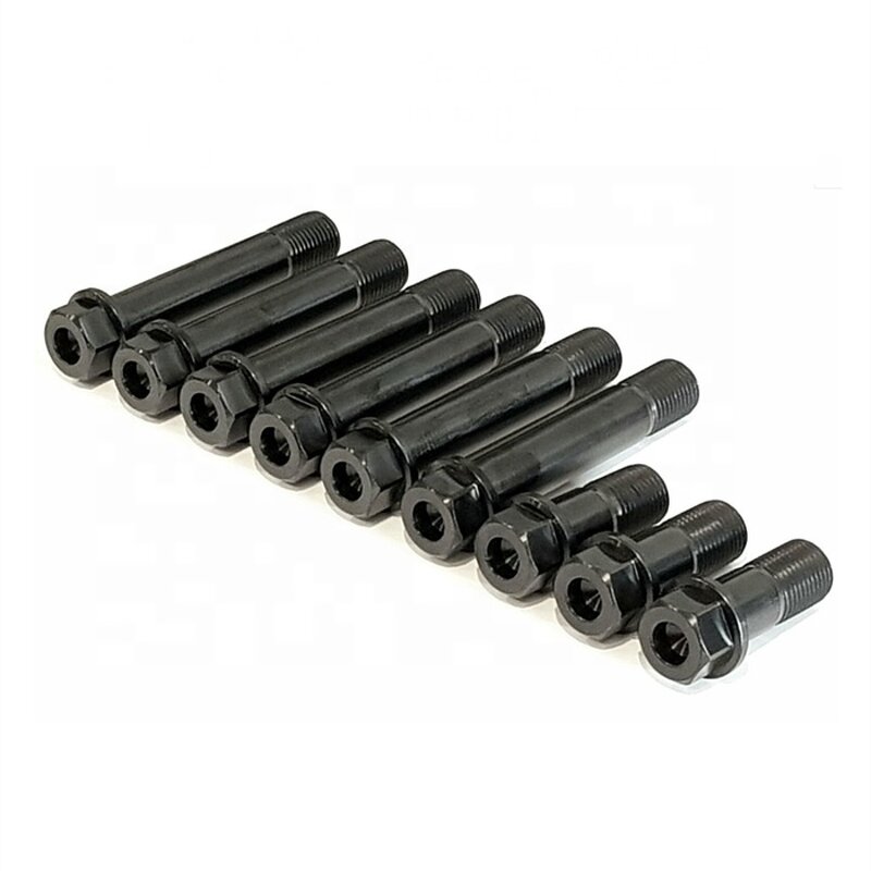 Titanium Bolts Kit Manufacturer - 9/16 Socket Black Hex Radius