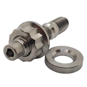 Titanium Exhaust Stud Kit Factory - M8 X 1.25x45 with Washer