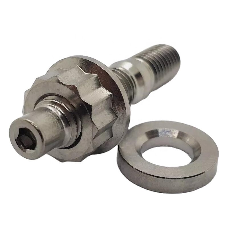 Titanium Exhaust Stud Kit Factory - M8 X 1.25x45 with Washer