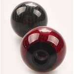 Gear Shift Knob Manufacturer - Real Carbon Fiber Round Ball