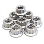 Titanium Flange Nut Supplier - M10 X 1.5 CNC for Suzuki
