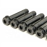Titanium Bolts Kit Manufacturer - 9/16 Socket Black Hex Radius