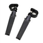 Foot Pegs Supplier - Anodized Black Aluminum Motorcycle
