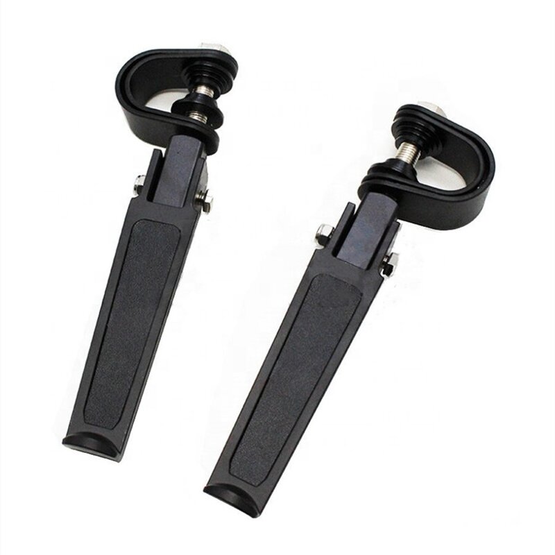 Foot Pegs Supplier - Anodized Black Aluminum Motorcycle