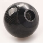 Gear Shift Knob Manufacturer - Real Carbon Fiber Round Ball