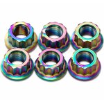 Titanium Flange Nut Supplier - Bi Hex 12 Point M6 M8 M10