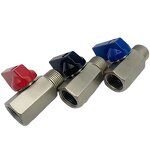 Ball Valve Supplier - Carbon Steel 3/8 Female 1/4 Male