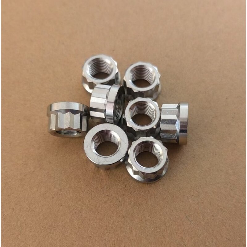 Titanium Nut Manufacturer - 12 Point 3/8 UNF 24 Threads