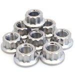 Titanium Nut Manufacturer - 12 Point 3/8 UNF 24 Threads