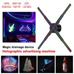 3D Holographic Fan Factory - OEM/ODM Advertising Display