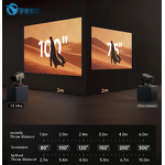 4K Triple Laser Mini Projector Source Factory - Custom Smart Projector