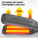 USB Hair Straightener Brush Manufacturer - Professional Hot Comb Wireless Curling