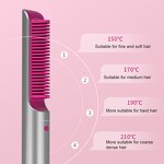 Portable Hair Straightener Manufacturer - Custom Logo Cordless USB Rechargeable Flat Iron