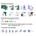 Battery IPL Hair Removal Device Manufacturer - Portable for Body Face