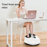 Air Compression Foot Massager Manufacturer - 6D with Heat Shiatsu 3 Level Kneading