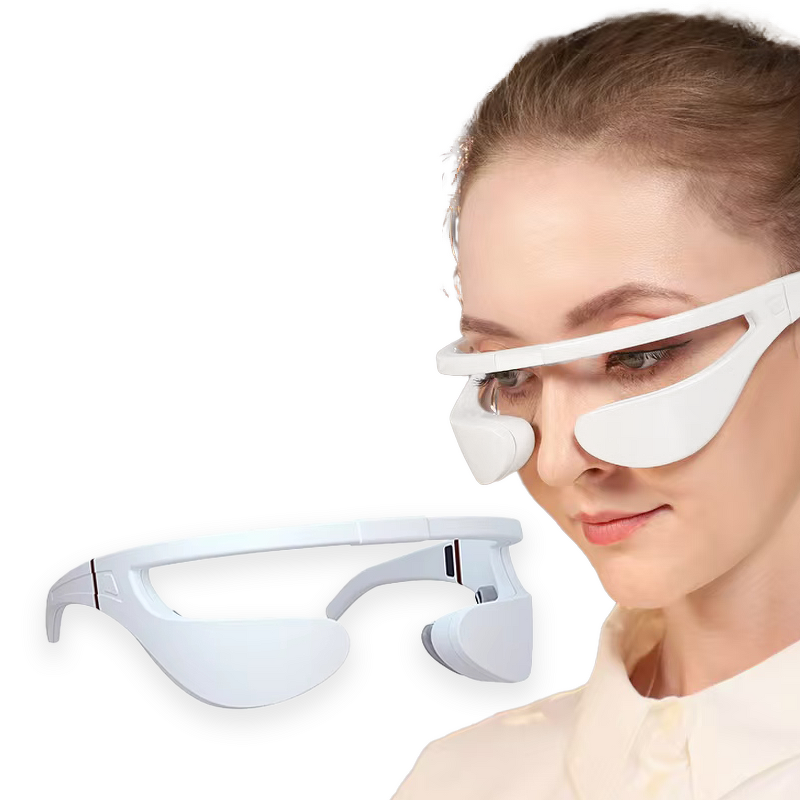 Eye Care Massager Manufacturer - 3D Vibration Red Light Heating Spa