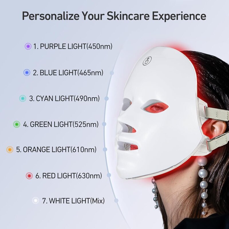LED Photon Light Therapy Mask Manufacturer - ABS Handheld Anti-Aging