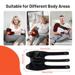Red Light Therapy Knee Brace Manufacturer - Wireless Rechargeable Heated Vibration