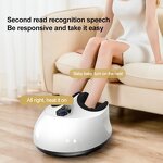 Air Compression Foot Massager Manufacturer - 6D with Heat Shiatsu 3 Level Kneading