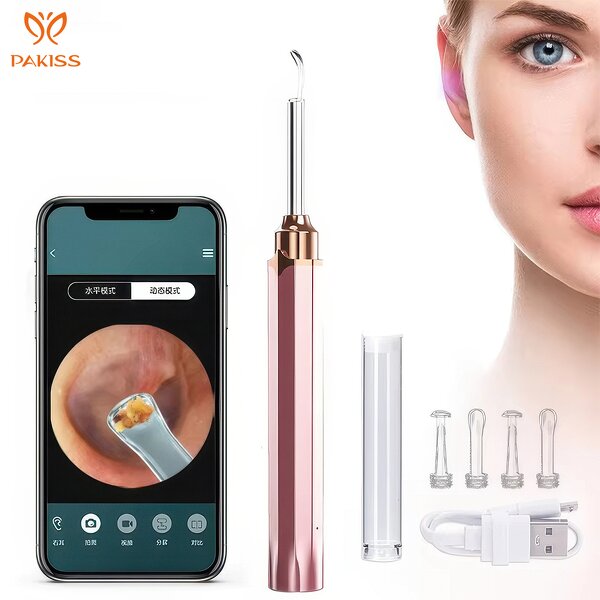 Earwax Removal Otoscope Manufacturer - 2023 Wifi Ear Cleaning Wireless Medical Safe