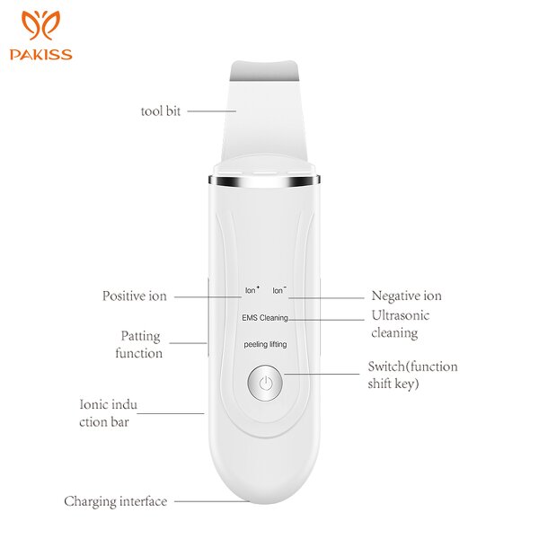 Ultrasonic Facial Skin Scrubber Manufacturer - Professional with Spray Vibration
