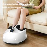 Air Compression Foot Massager Manufacturer - 6D with Heat Shiatsu 3 Level Kneading