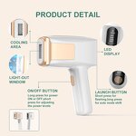 Portable IPL Hair Removal Device Manufacturer - Diode Ice Cooling Handset