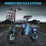 Folding Electric Bike Manufacturer - Waterproof 500W OEM