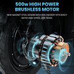 Folding Electric Bike Manufacturer - Waterproof 500W OEM