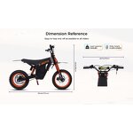 Electric Dirt Bike Manufacturer - 3000W Hydraulic Brake OEM