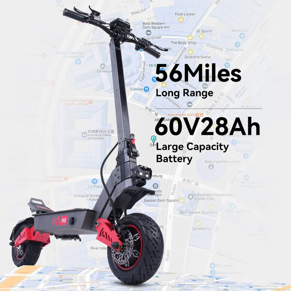 Electric Scooter Manufacturer - Dual Motor 3000W OEM