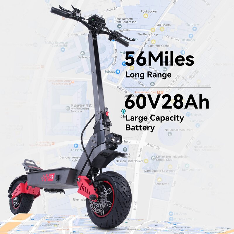 Electric Scooter Manufacturer - Dual Motor 3000W OEM