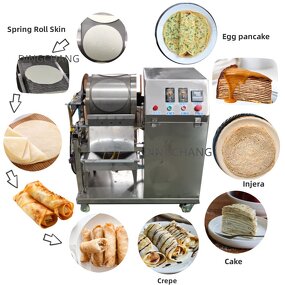 Spring Roll Skin Machine Manufacturer - Home Use OEM