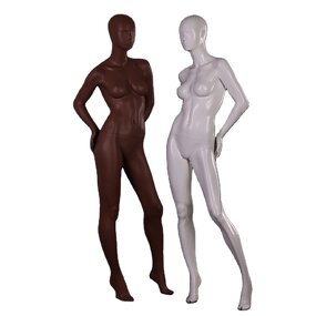 Female Mannequin Manufacturer - Black Full Body