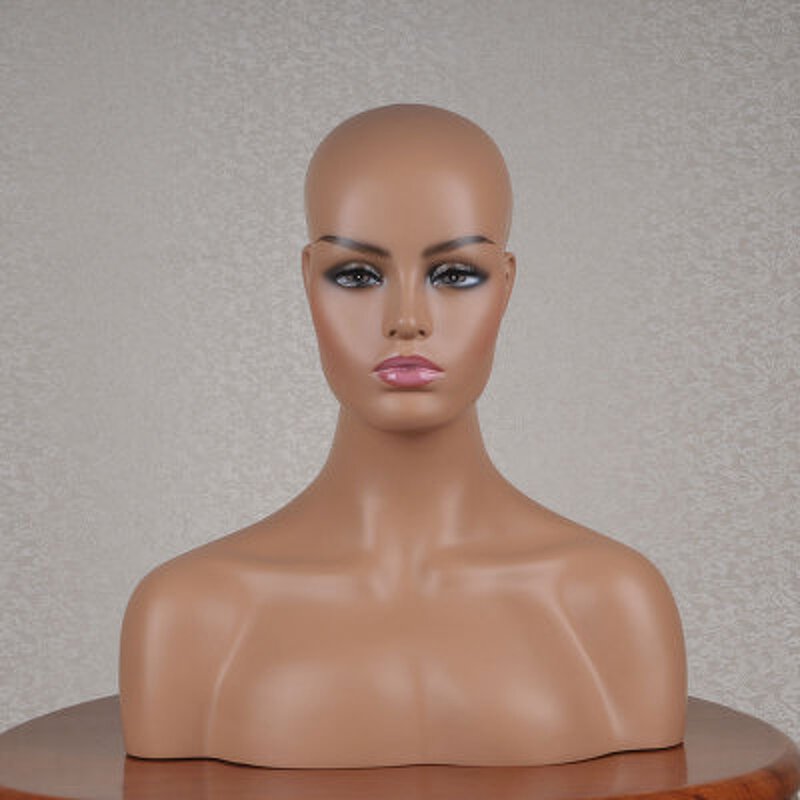 Wig Display Head Manufacturer - With Shoulder OEM
