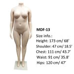 Plus Size Mannequin Manufacturer - Big Hips OEM