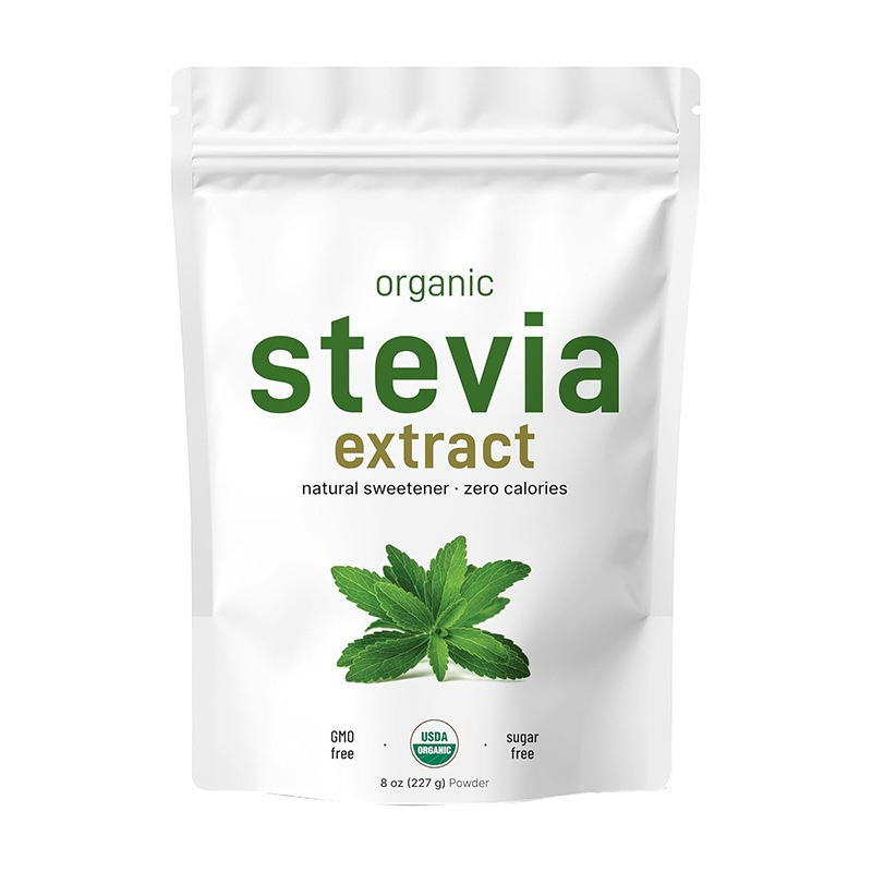 Stevia Powder Factory - OEM Reb-A 0 Calorie Organic Stevia Extract 227g Halal