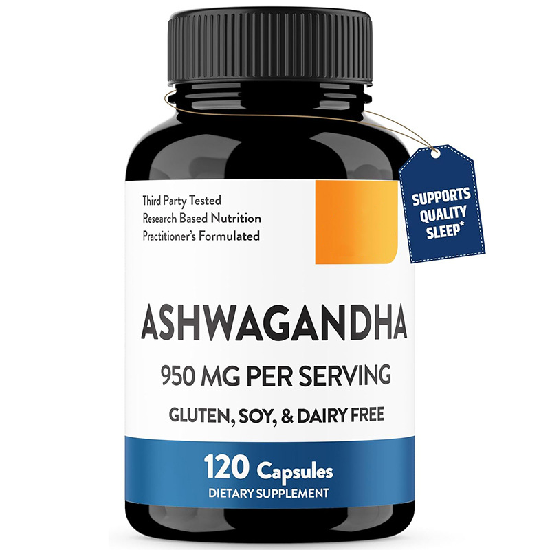 Sleep Supplement Manufacturer - OEM High Quality 950mg Herbal 120-Capsule South African