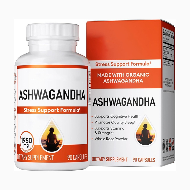 Ashwagandha Capsule Manufacturer - OEM Whole Root Powder Black Pepper Quality Sleep