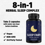褪黑素胶囊生产商-代工跨境热销60粒草药补充剂